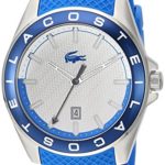 Lacoste Men’s ‘Westport’ Quartz Stainless Steel and Silicone Casual Watch, Color:Blue (Model: 2010905)