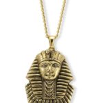 Pedre Women’s Fashion Gold-Tone King Tut Pharoah Pendant Watch- 8200GX