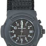 Smith & Wesson Men’s SWW-11B GLOW Lawman Black Nylon Strap Watch