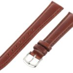 Hadley-Roma Men’s MSM881RAC-170 17-mm Honey Oil-Tan Leather Watch Strap