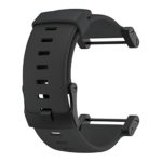 Suunto Core Accessory Strap Black One Size Rubber Band Black PVD Buckle Adapter