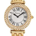 Freelook Women’s HA1943GM-4 Classic Mini Analog Swarovski Bezel Watch