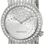 Juicy Couture Women’s 1901279 La Luxe Analog Display Quartz Silver Watch