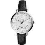 Fossil Jacqueline Three-Hand Date Leather Watch