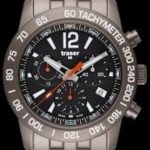 Classic Chronograph Titanium Watch by Traser
