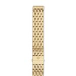 MICHELE MS18AU246710 Deco 18mm Stainless Steel Gold Watch Bracelet