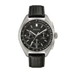 Bulova Men’s Lunar Pilot Chronograph Leather Strap Watch