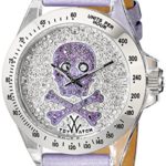 Toy Watch Unisex S04WHOS Analog Display Quartz Purple Watch