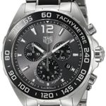 TAG Heuer Men’s ‘Formula 1’ Swiss Quartz Stainless Steel Dress Watch, Color:Silver-Toned (Model: CAZ1011.BA0843)