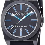 LOCMAN watch stealth classic Quartz Men’s 0201 0201BKBKFBW1GOK Men