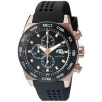 Locman Italy Men’s 0217V5-RKBK5NS2K Stealth 300 Metri Analog Display Quartz Black Watch