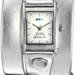 La Mer Collections WANDER LUST 00001 0.5mm Leather Synthetic Silver Watch Bracelet