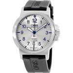 Oris BC3 Silver Dial Silicone Strap Men’s Watch 73576414161RS