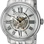 Stuhrling Original Men’s 812.01 Atrium Automatic Skeleton Stainless Steel Watch