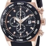 LOCMAN watch Stealth Diver Quartz Chronograph 300M Waterproof Men 0217V5 0217V5-RKBK5NS2K Men’s [regular imported goods]