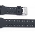 Casio Mens G-Shock Resin Replacement Watch Band Black