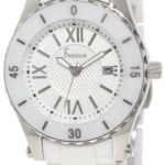 Freelook Women’s HA5114-9 Stainless Steel Watch with White Ceramic Bracelet