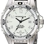 Momentum Women’s Quartz Stainless Steel Diving Watch, Color:Silver-Toned (Model: 1M-DN11LS0)