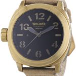 Welder Unisex 9100 K51 9100 Analog Display Swiss Quartz Beige Watch