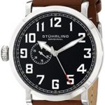 Stuhrling Original Men’s 721.01 Monterey Quartz Seconds Subdial Brown Watch