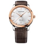 Louis Erard Men’s Heritage 40mm Leather Band Quartz Watch 15920AB11.BEP101