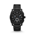 Fossil Fs4552p Machine Chronograph Black Stainless Steel Watch Watch For Men