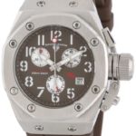 Swiss Legend Women’s 10535-04 Trimix Diver Chronograph Brown Dial Brown Silicone Watch