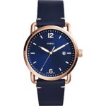 Fossil The Commuter 3-Hand Date Leather Watch