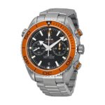 Omega Planet Ocean Chronograph Automatic Orange Bezel Mens Watch