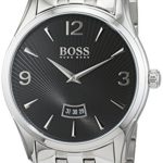 Hugo Boss Men’s 1513429 Silver Stainless-Steel Analog Quartz Watch