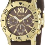 Freelook Men’s HA9034CHG-2 Brown Silicon Band Multi-Function Watch