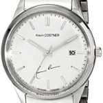 Jacques Lemans Unisex KC-102D Kevin Costner Collection Analog Display Quartz Silver Watch