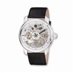 Charles-Hubert, Paris Men’s 3874 Premium Collection Stainless Steel Mechanical Watch