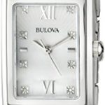 Bulova Women’s 96P157 Analog Display Quartz Silver Watch