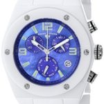 Swiss Legend Women’s 10055-WBLSA Throttle Analog Display Swiss Quartz White Watch