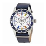 Nautica Multi-Function White Dial Mens Watch NAD15525G