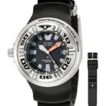 Citizen Men’s BJ8050-08E Eco-Drive Professional Diver Black Sport Watch