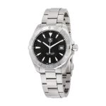 TAG Heuer Men’s ‘Aquaracer’ Quartz Stainless Steel Dress Watch, Color:Silver-Toned (Model: WAY1110.BA0928)