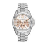 Michael Kors Access Unisex 45mm Silvertone Bradshaw Chronograph Smart Watch