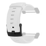 Suunto Core Accessory Strap White One Size Rubber Band Black PVD Buckle