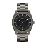 Fossil Men’s 42mm Machine Smoke IP Stainless Steel Dress Watch