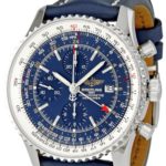 Breitling Men’s A2432212/C651 Navitimer World Blue Chronograph Dial Watch