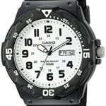 Casio Men’s ‘Classic’ Quartz Resin Watch, Color:Black (Model: MRW200H-7BV)