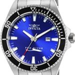 Invicta Men’s 15184SYB Pro Diver Blue Dial Stainless Steel Watch with Impact Case