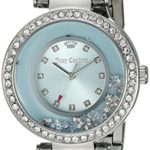 Juicy Couture Women’s 1901330 Crystal-Accented Stainless Steel Watch