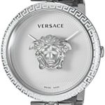 Versace Women’s ‘Palazzo Empire’ Swiss Quartz Stainless Steel Casual Watch, Color Silver-Toned (Model: VCO090017)