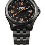 traser P67 Officer Pro Gunmetal Orange Numerals Gunmetal PVD Stainless Steel Men’s Watch 107870