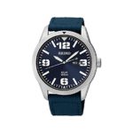 Seiko Men’s Blue Dial Blue Nylon Strap Solar Watch