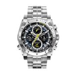 Bulova Men’s 47mm Precisionist Stainless Steel Chronograph Watch