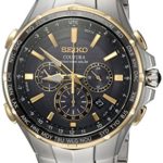 Seiko Men’s ‘COUTURA’ Quartz Stainless Steel Casual Watch, Color:Two Tone (Model: SSG010)